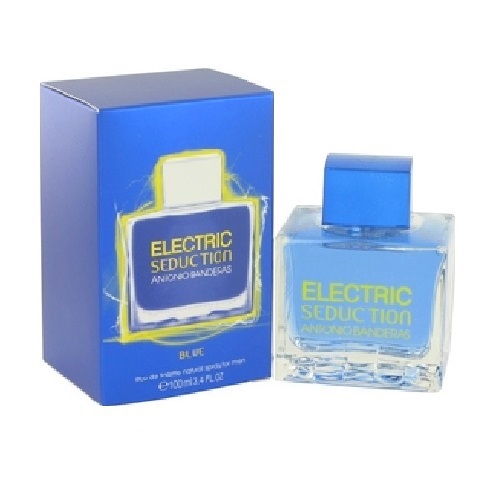 Electric Seduction Blue Cologne by Antonio Banderas 3.4oz Eau De Toilette spray for Men